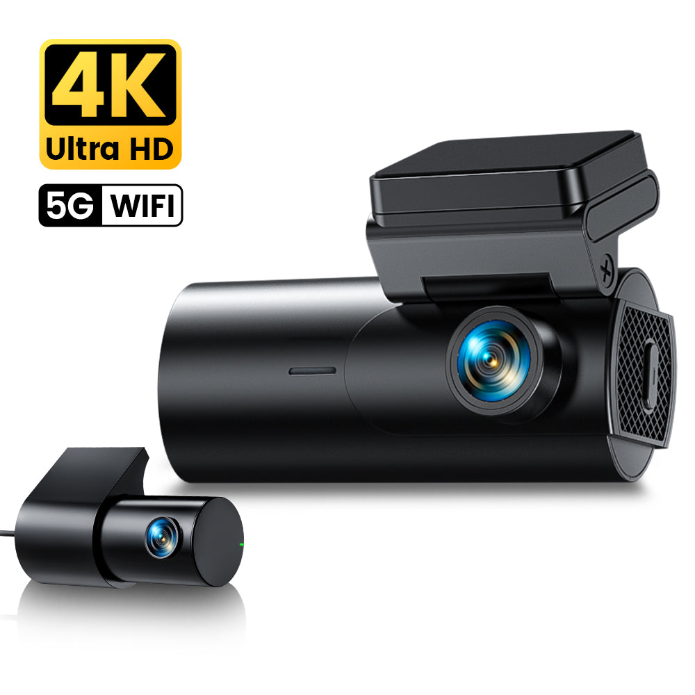 GKU D600Pro 4K WiFi GPS With 1.47 Inch IPS Screen Dash Cam